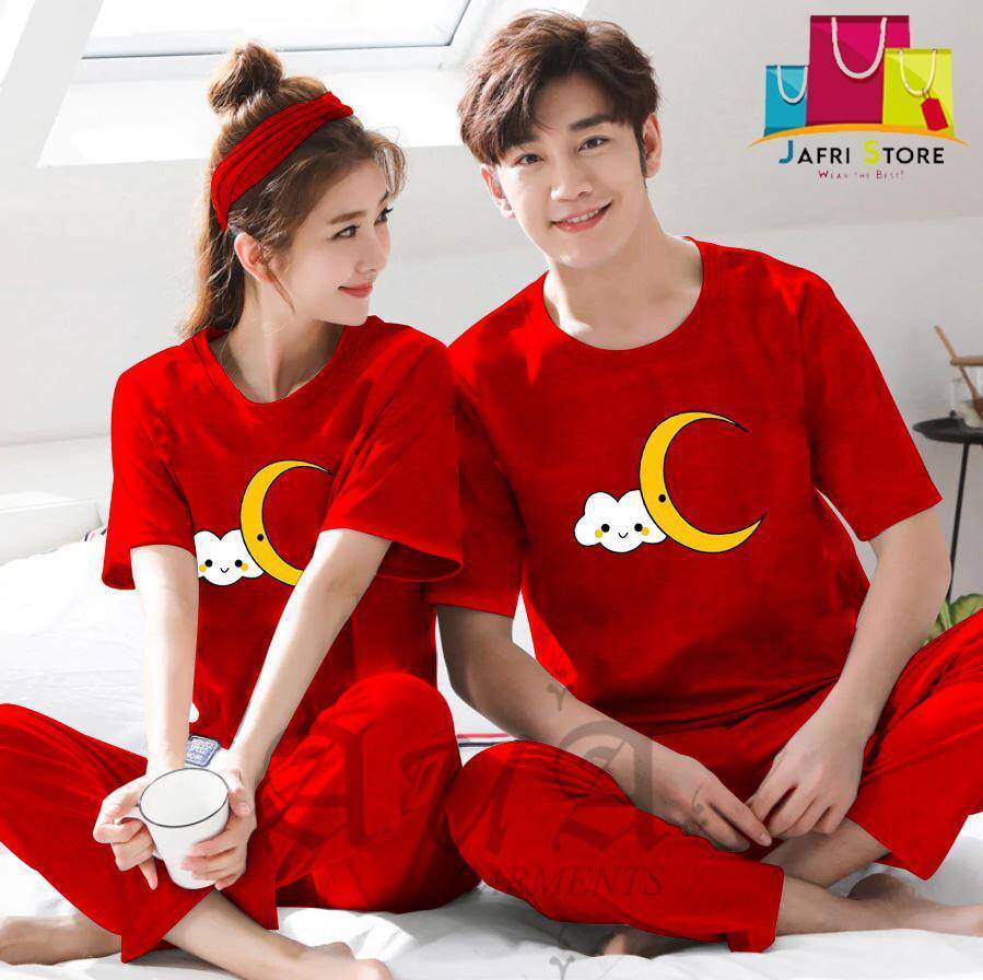 Cute Snow Girl Night Suit (Trouser Shirt & Short) For Girls & Women (3  Pieces)-Pakistan's No 1 Online Shop-Bazaarkey