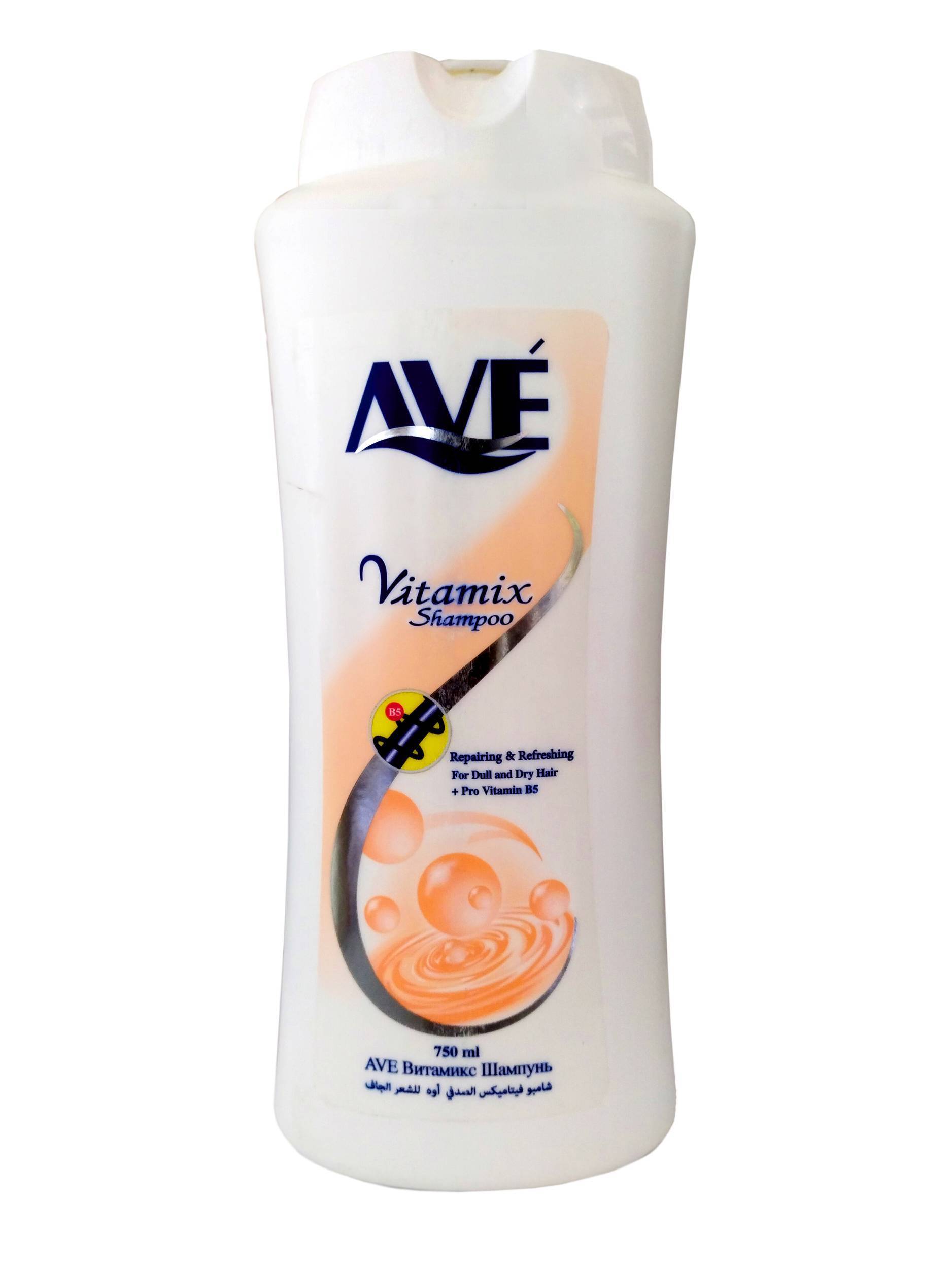 AVE Vitamix Shampoo for Dry Hair 750ml Leyjao.pk