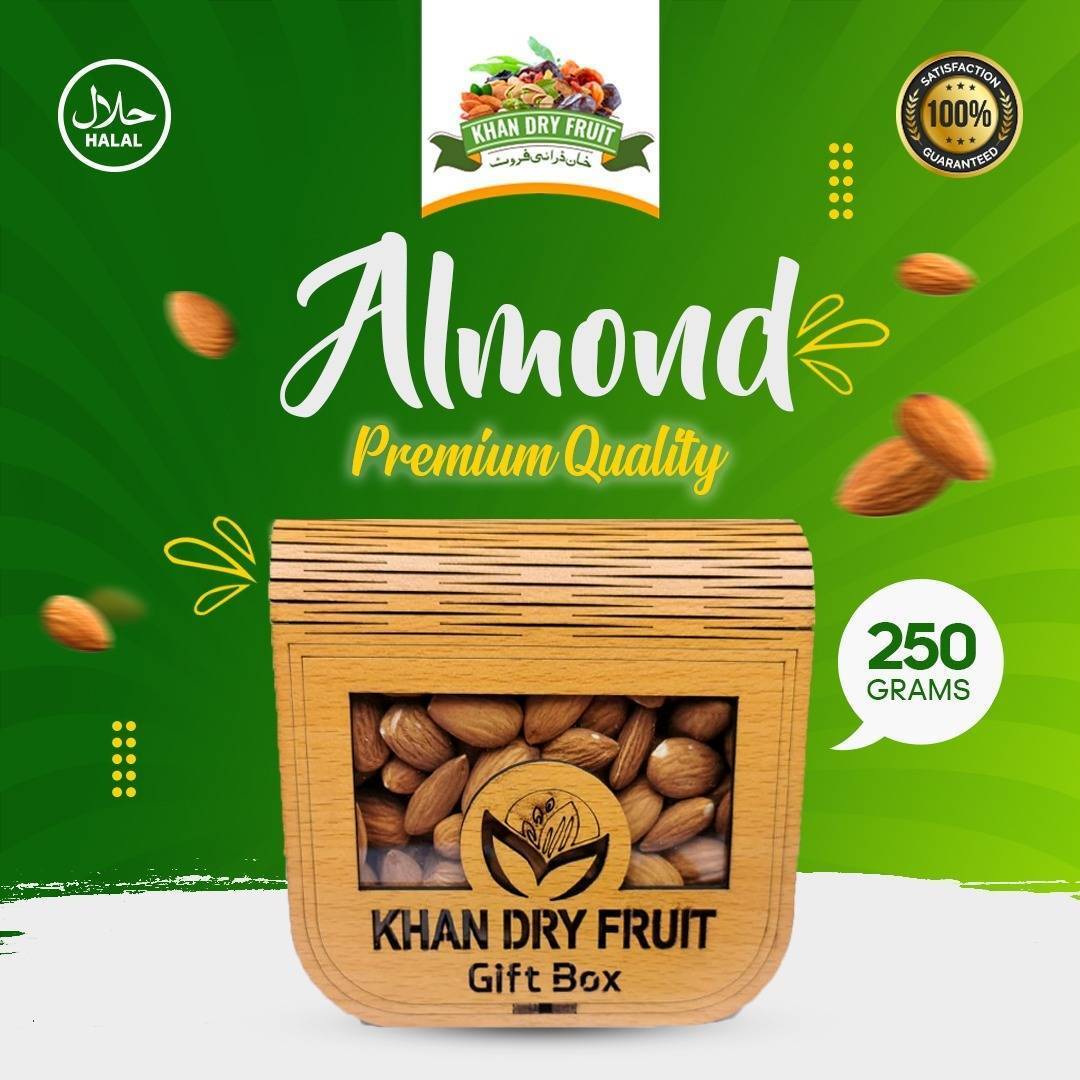 Buy Almond (Badam Giri) Gift Box Price in Pakistan 250g Leyjao.pk