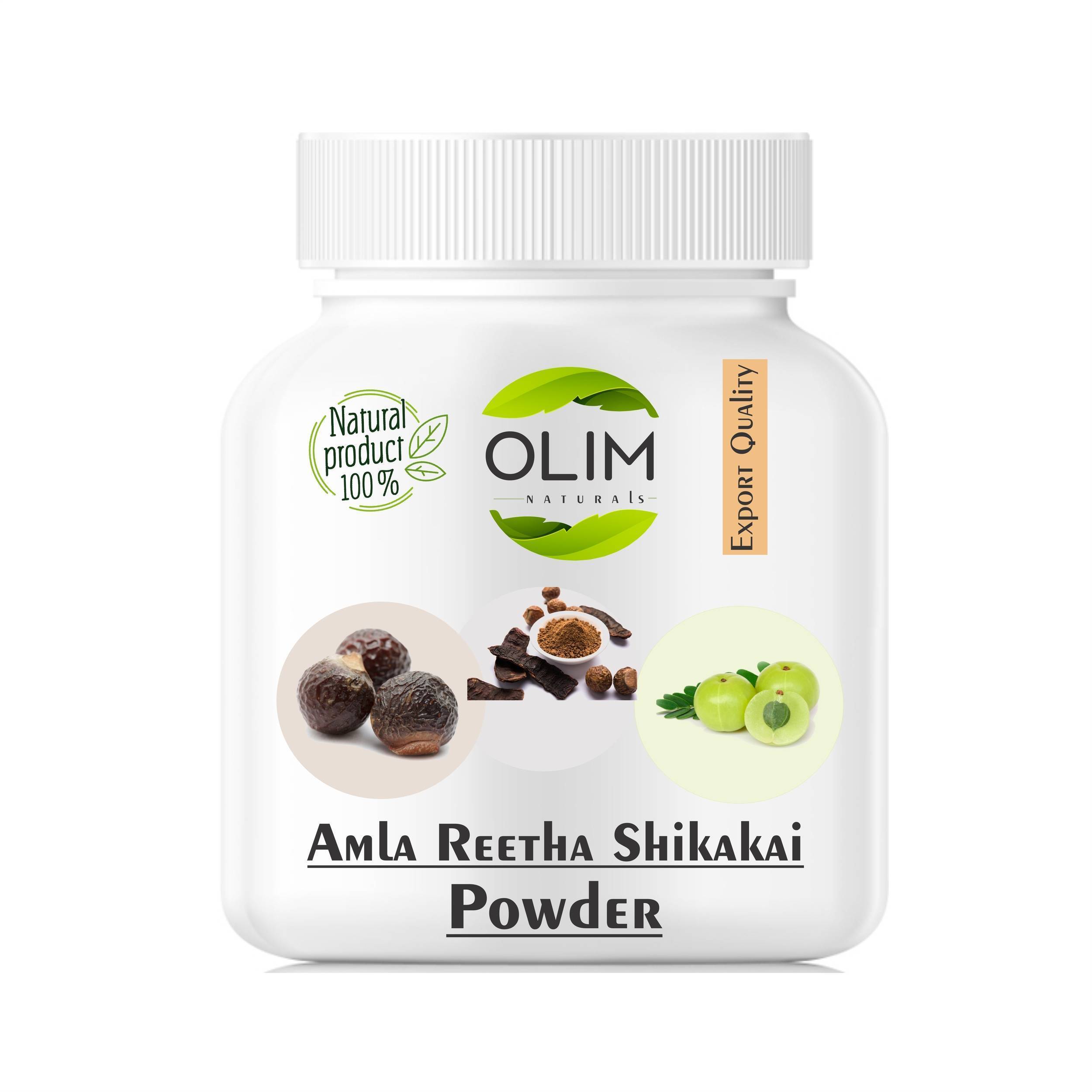 Pack of 3 - Amla Reetha Shikakai Powder 150 Gram Amla Retha Sekakai ...