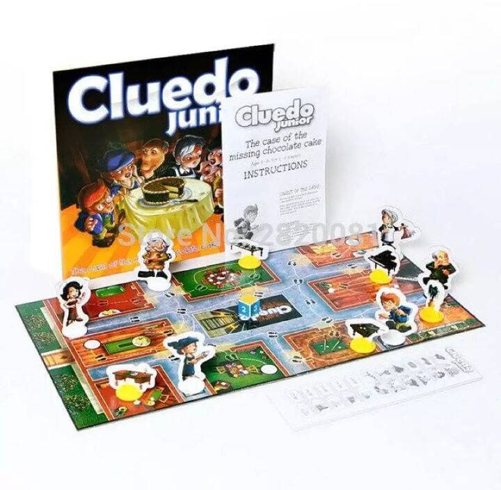 Cluedo Junior The Case Of The Missing Chocolate Cake Board Game For cluedo-junior-the-case-of-the-missing-chocolate-cake-board-game-for