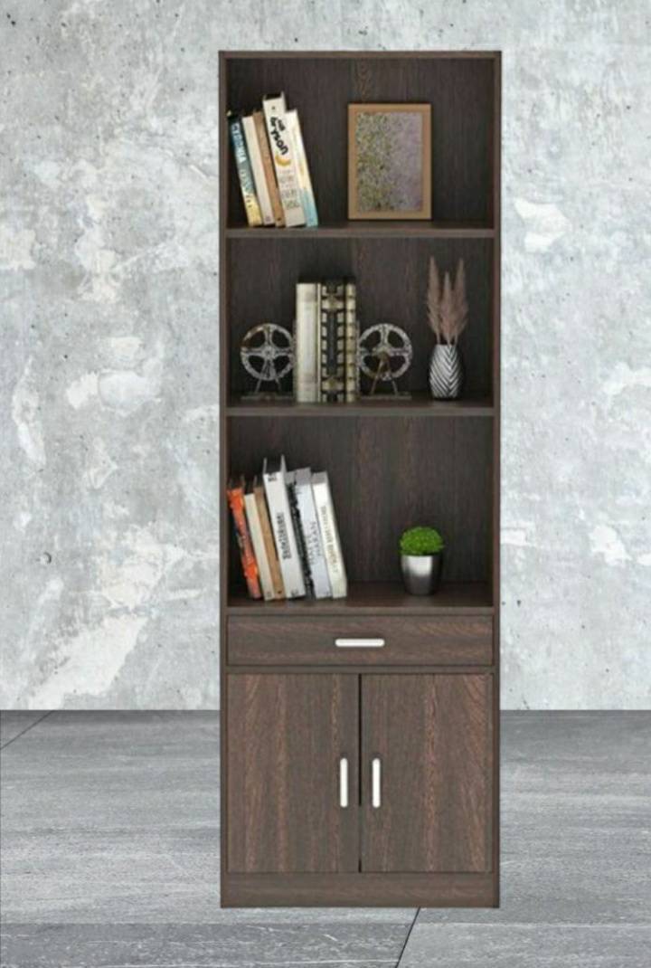 Simple book rack And shelf available in multi colours Leyjao.pk