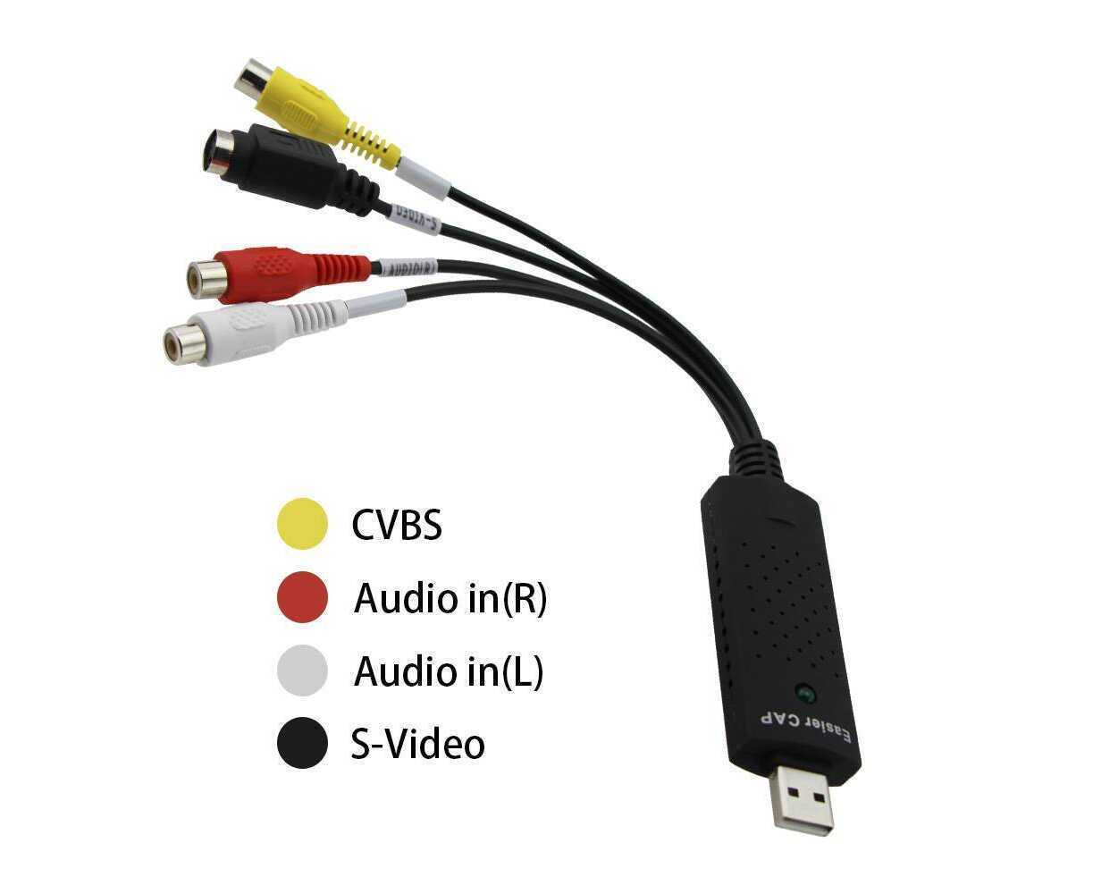 10€02 sur USB2.0 VHS to DVD Converter Audio Video Capture Kit