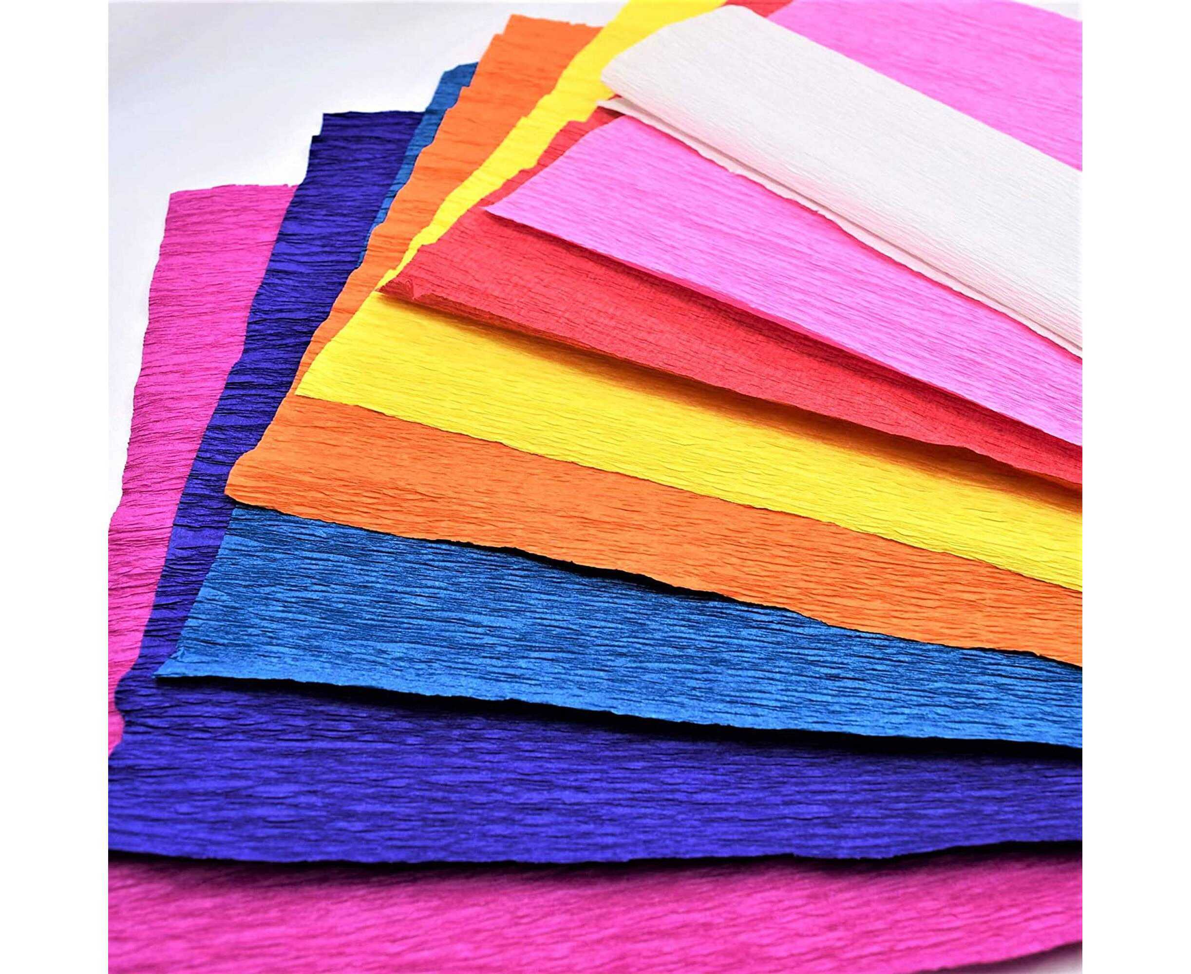 Wrapping Crepe Paper Sheet - Random Color Art#SS-SAP-0001