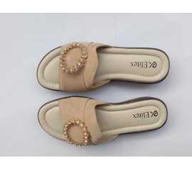 Women's/Girls New Beige Color Casual Chappal comfortable and more walkability