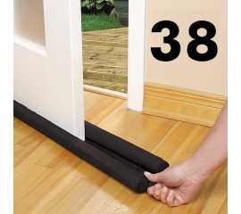38 Inches Special Doors Dust Stopper - Black