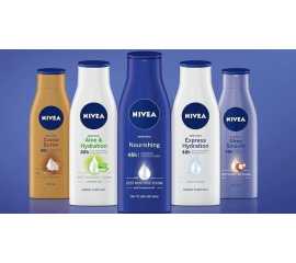 Nivea Nourishing Body Lotion, With Natural Almond Oil & Vitamin E, - 250ml