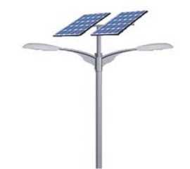 Street Light & Solar Poles With Base Plate