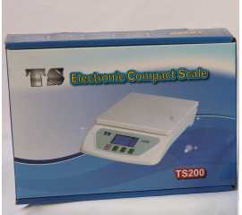 Electronic Compact Scale For Measuring Light Weight Items Such As Kitchen Food Weighing And Other Applications