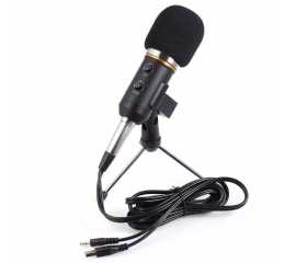 New Professional Black Microphone - Pack of 1 Piece