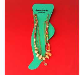 Beautiful Double Chain Payal Beads For Girls, Women Fashion Jewelry Anklets