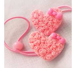 1 Pair Of Hair Ties Pony For Girls/kids Best Quality Strong Grip Kids Unisex Hair Accessories Hair Pony For Kids/girls