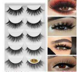 5 Pair EYE LASHES fake_eyelashes