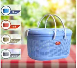 Large Size Picnic Carry Storage Basket - 1 Piece
