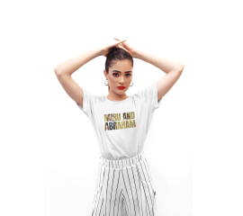 Printed Crew Neck T-Shirt for woman - High Quality