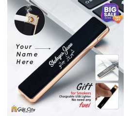 Customize USB Rechargeable Lighter With Touchscreen