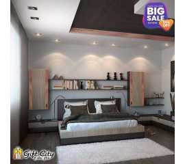 Rose Gold Mirror Tile Sticker Acrylic Border Art 20 Pcs 60*60mm