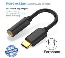 USB Type C To 3.5mm Earphone Jack Adapter Converter