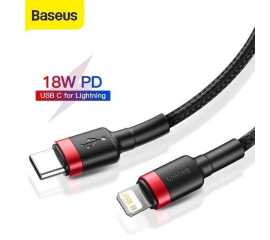 Baseus for USB C to Lightning Cable for iPhone 11 Pro Xs Max 8 Plus PD 18W Fast Charging Cable Type C PD Charger Cable Data Line
