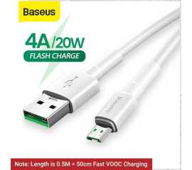 Baseus Micro USB 4A Charging Data Cable - 50cm