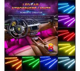 Universal Car Interior Multicolor Atmosphere Light