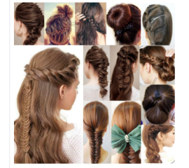 Hair styling combing Tools 6 Pcs