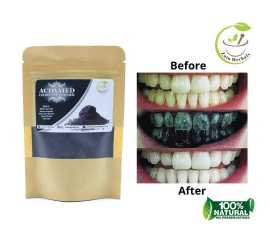 Zain Herbals- Activated Charcoal Powder | Teeth Whitening| Food Grade Teeth Whitening &  Deatox