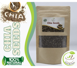 Zain Herbals  Organic Chia Seeds Full Of Omega & Vitamin - 500G