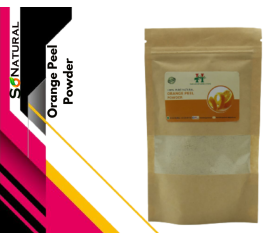 SoNatural Orange Peel Powder - 100% Natural Best For Skin - 100G