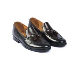 Amani Napoli Tassel Loafer Leather Shoes For Men