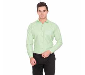 ICare Cotton Dress Shirt for Men - Pistachio