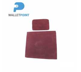 Elephant Leather Wallet For Men - Maroon
