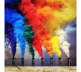 Pack of 10 Color Smoke for Parties, Functions and Birthdays Celebrations