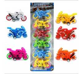 Baby Bank - Racing Bikes Toy - 6 Pieces
