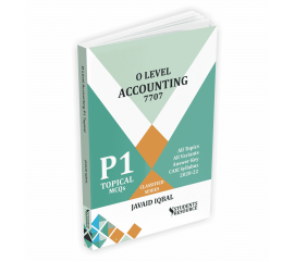 O Level Accounting 7707 Paper 1 Topical Mcqs New 2023 Syllabus