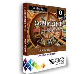 O Level Commerce Notes By Liaquat Ali