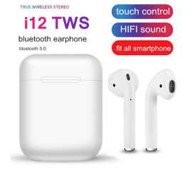 i12 tws Wireless Twins Bluetooth Earbuds