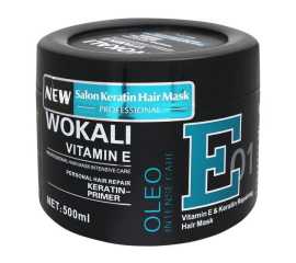 Wokali Vitamin E - Keratin Professional Hair Mask 500ML