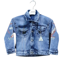 Denim Jacket For Kids - BlueDenim Jacket For Kids - Blue