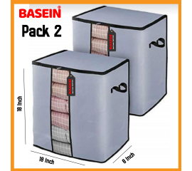 Pack 2 Large Clothes Storage Bags