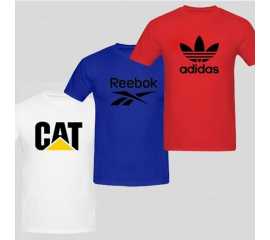 Bundle Of 3 Printed T-shirts High Quality