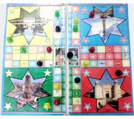 4-player Xl Ludo Board Game