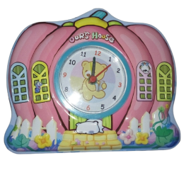 House Clock Money Box For Kids