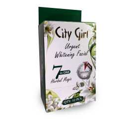 7 In 1 Urgent Whitening Facial Sachet 12 Pcs Master