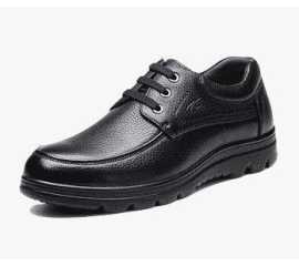 Dress Shoes In Pure Leather For Men - Black