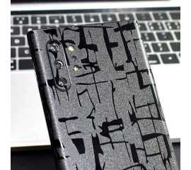6 X 6 Inches Black Carbon Fiber Sticker Paper