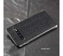 6 X 6 Inches Black Snake Skin Sticker Paper