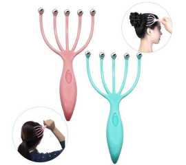 Head Massager Scalp Five Finger Neck Comb Roller - 1 PieceHead Massager Scalp Five Finger Neck Comb Roller - 1 Piece
