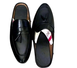 Half Casual Shoes in Leather