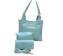 Gucci Ladies Handbag, Cross Body Bag, Large Capacity Women Bag With Long Strip - Pack of 3